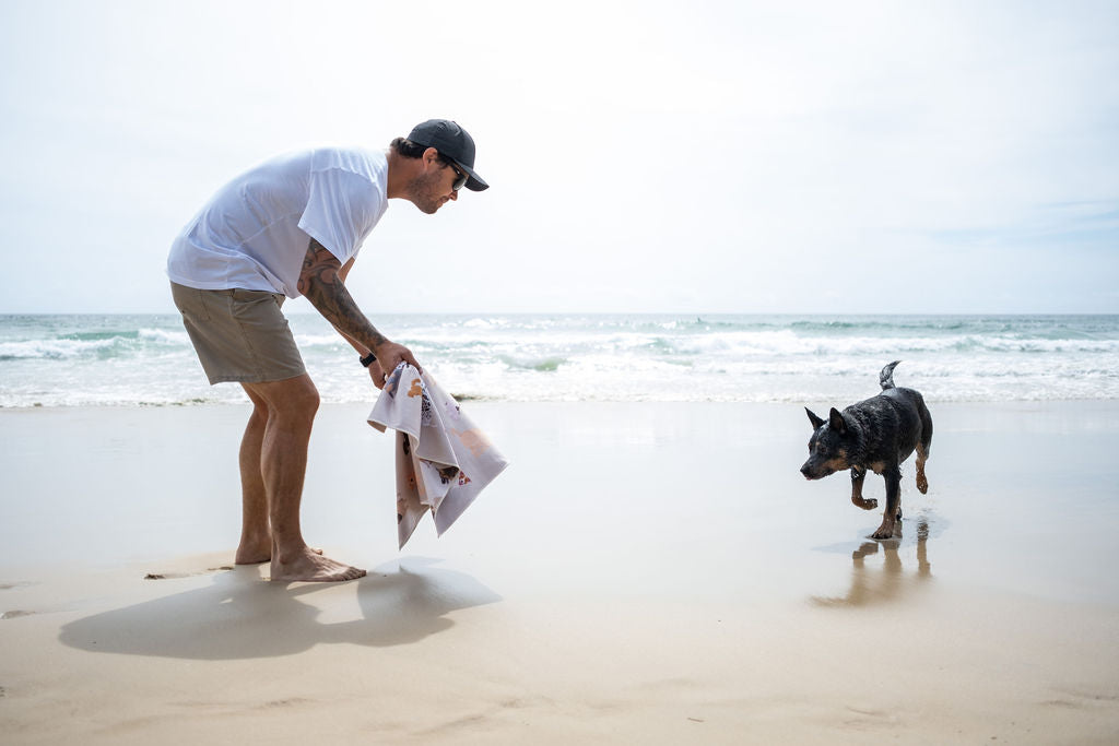Sand Free Dog Towel