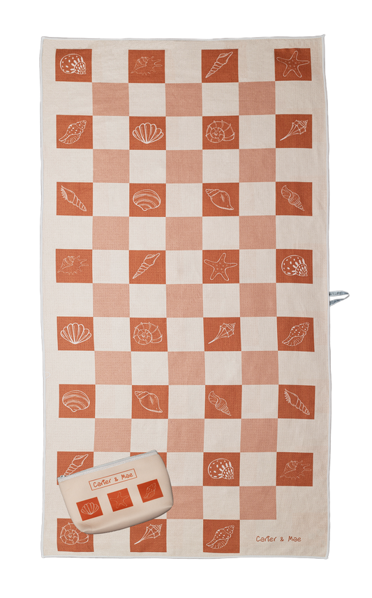 Rust Shell - Sand Free Beach Towel